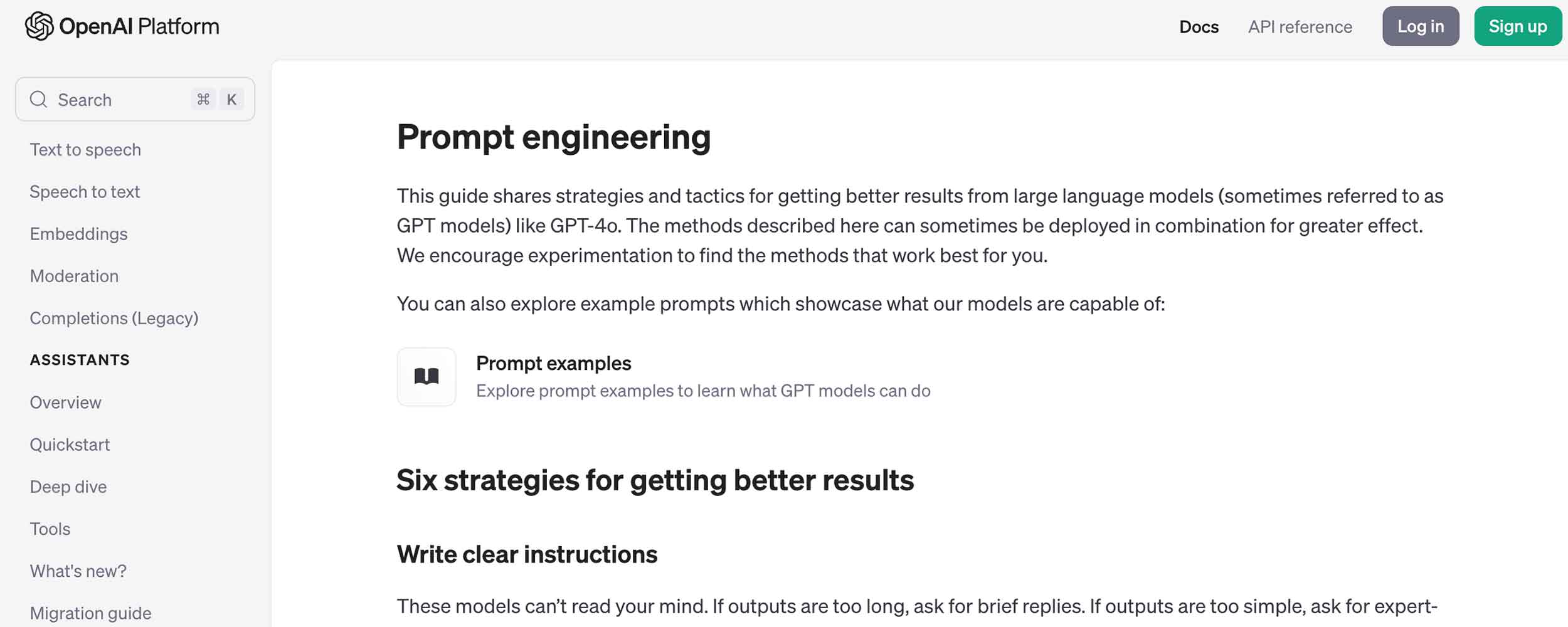 OpenAI Documentation